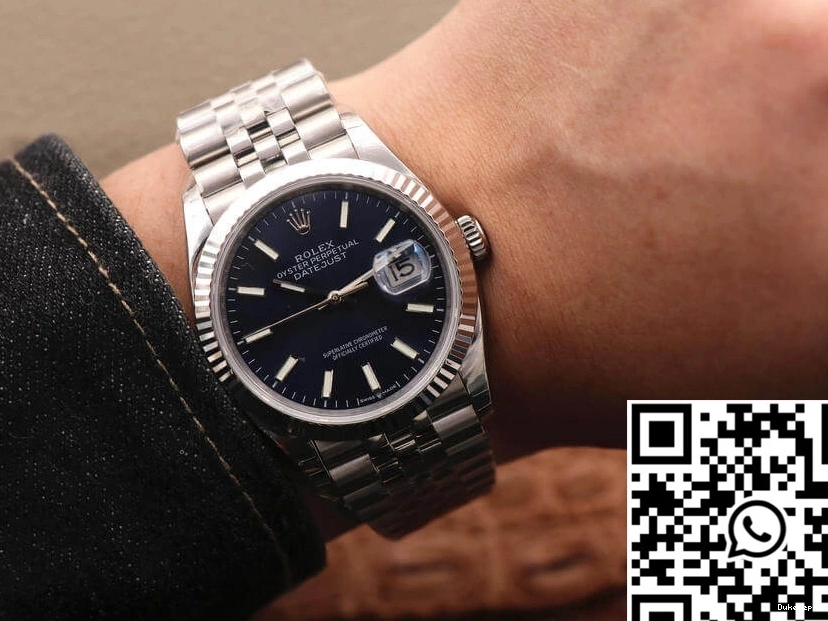 Stainless Factory EW Rolex M126234-0017 Steel Datejust 0316